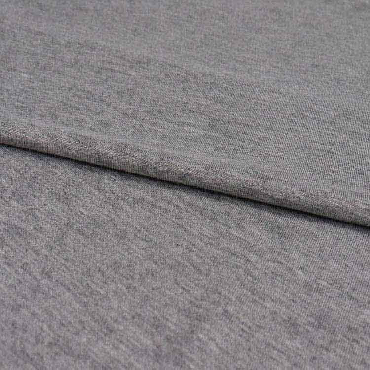 Viscose, Rayon Spandex Jersey, Light Melange Fabric, 180GSM