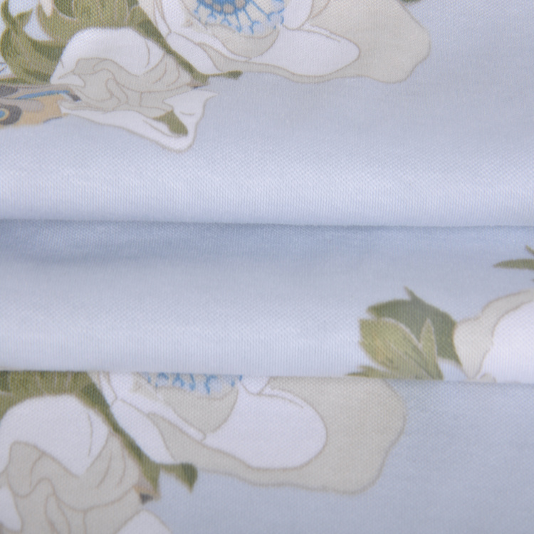 50%Bamboo 50%Cotton Interlock, Knitting Fabric for Underwear, Singeing