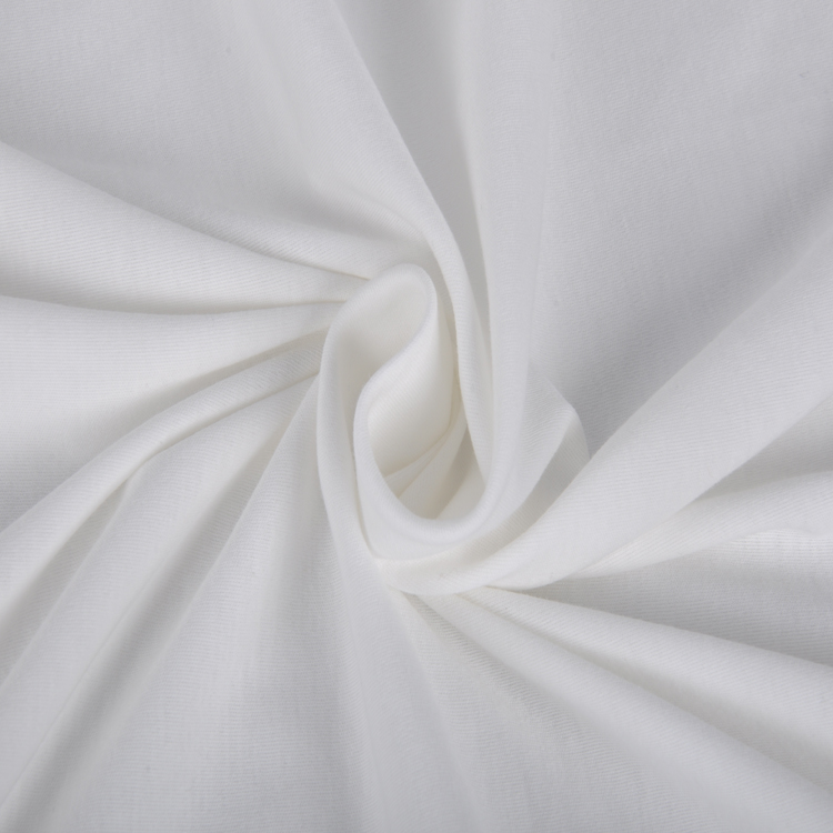 80S 100% Cotton Interlock, long-staple cotton，Enzyme Washed， Underwear Fabric