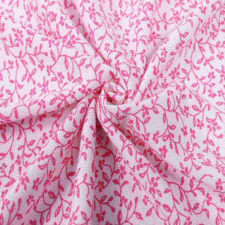 Tr Single Jersey, Pigment Printing, Polyester Viscose Fabric