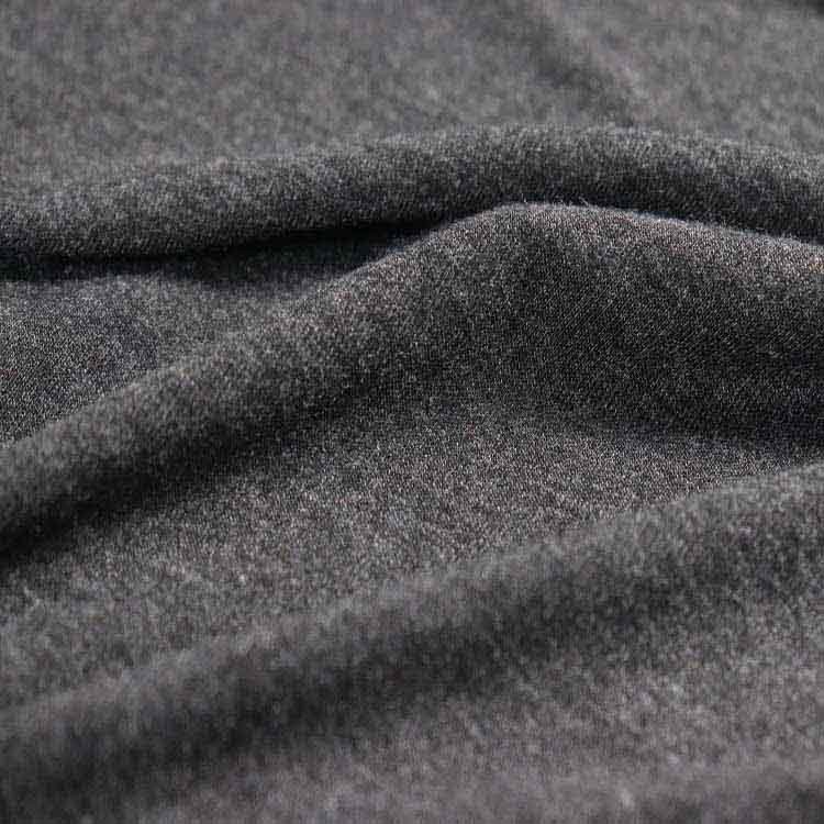 180g Viscose, , Rayon Spandex Jersey, Dark Heather Grey