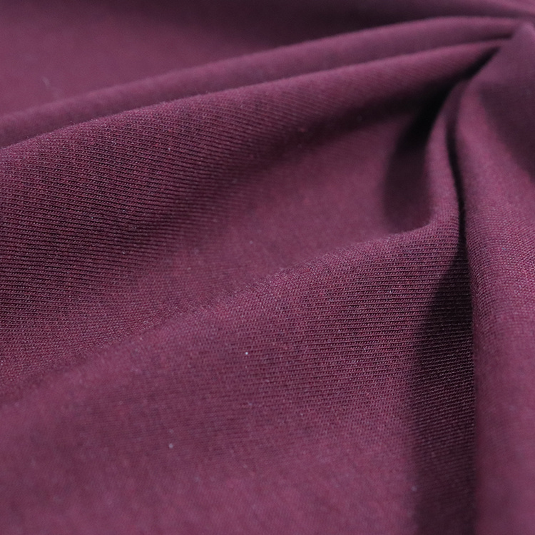 40s Lenzing Modal Cotton Lycra Fabric, Knit Spandex Jersey, Singeing