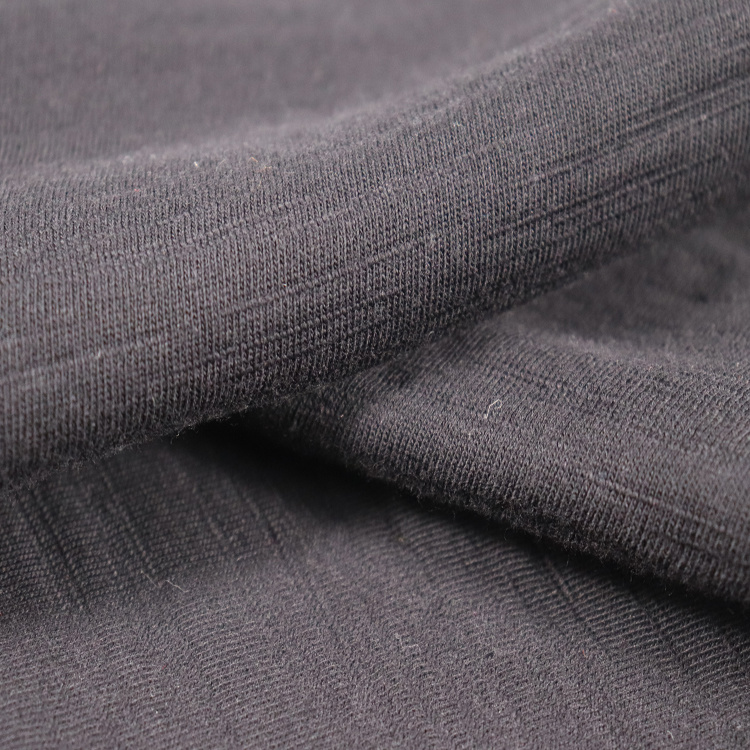 21s 100%Cotton Slub Jersey, Knitted Fabric