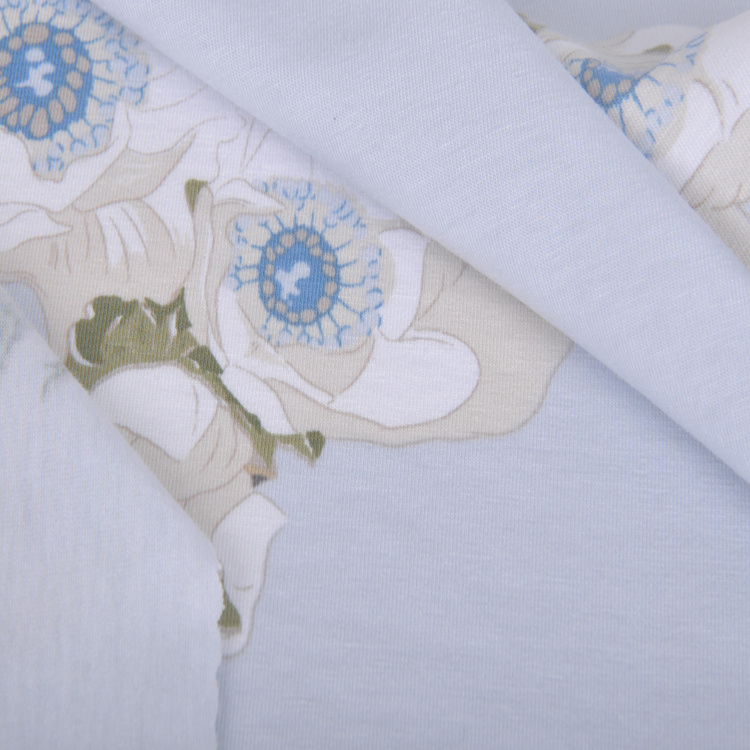 Bamboo Cotton Spandex Jersey, Knitting Garment Fabric, Sleepwear Fabric