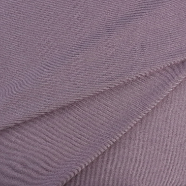 30s Lenzing Modal90 Silk10 Fabric, Spandex Jersey, Smooth