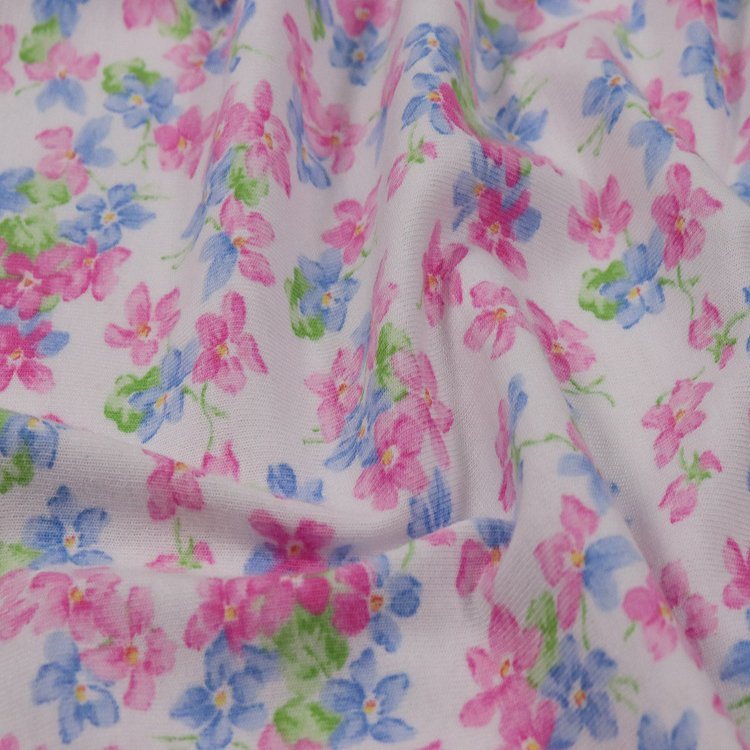 140g C/R Single Jersey, Knitted Sleepwear Fabric, Printed