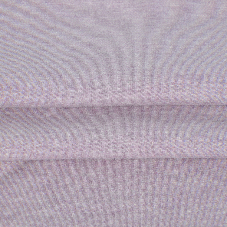 200g C/R Spandex Terry, Heather Grey, Cotton Blended Knitting Fabric