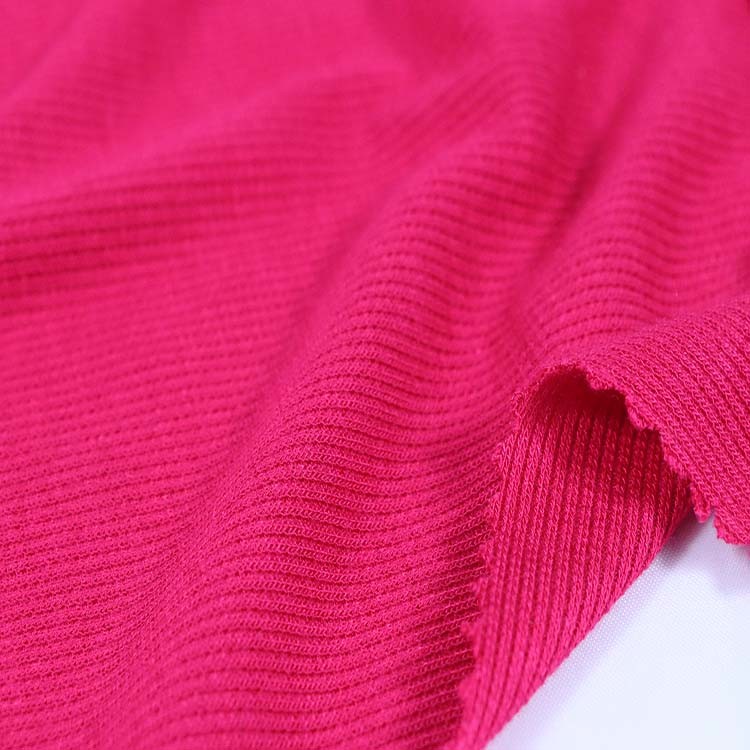 Viscose Spandex Rib, 2*2, Garment Fabric