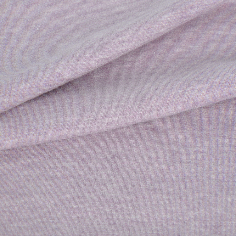 200g C/R Spandex Terry, Heather Grey, Cotton Blended Knitting Fabric