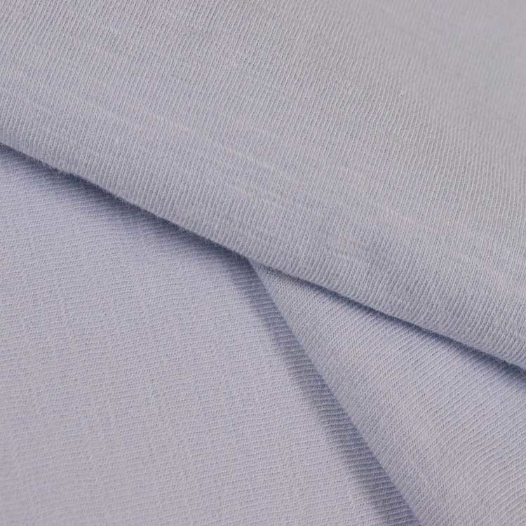 Cotton Spandex Jersey, Slub Sleepwear Fabric, 150GSM